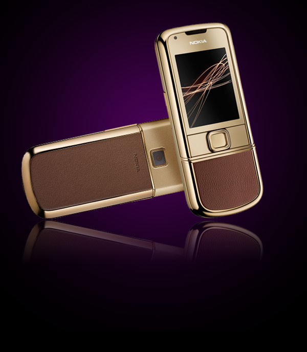 Купить мобильный телефон Nokia 8800 Gold Arte коричневая кожа