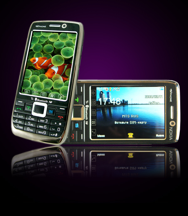 Купить мобильный телефон Nokia E71 TV (2 SIM карты, цветное ТВ)